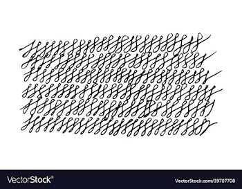 doodle twisty style background painted