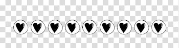 Doodles and Drawing , black heart illustration transparent background PNG clipart