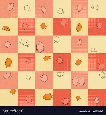 Doodles seamless background vector image
