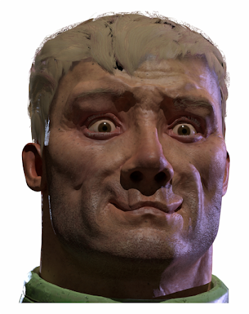 Doom Quake Champions Face Nose Head Forehead - Quake Champions ...