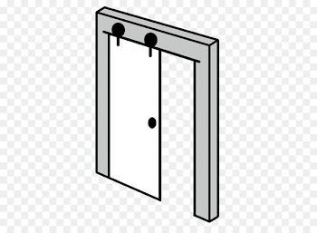 Door handle Clip art Folding door Portable Network Graphics - door 