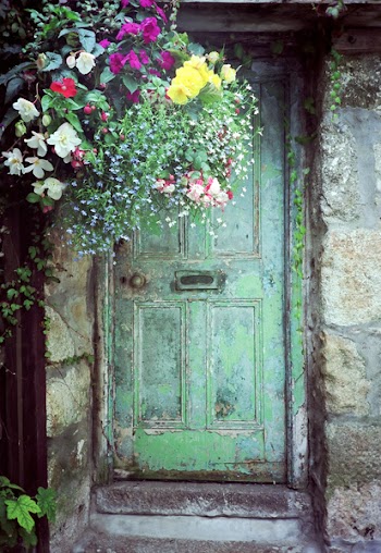 Door in St.Ives, Cornwall, England