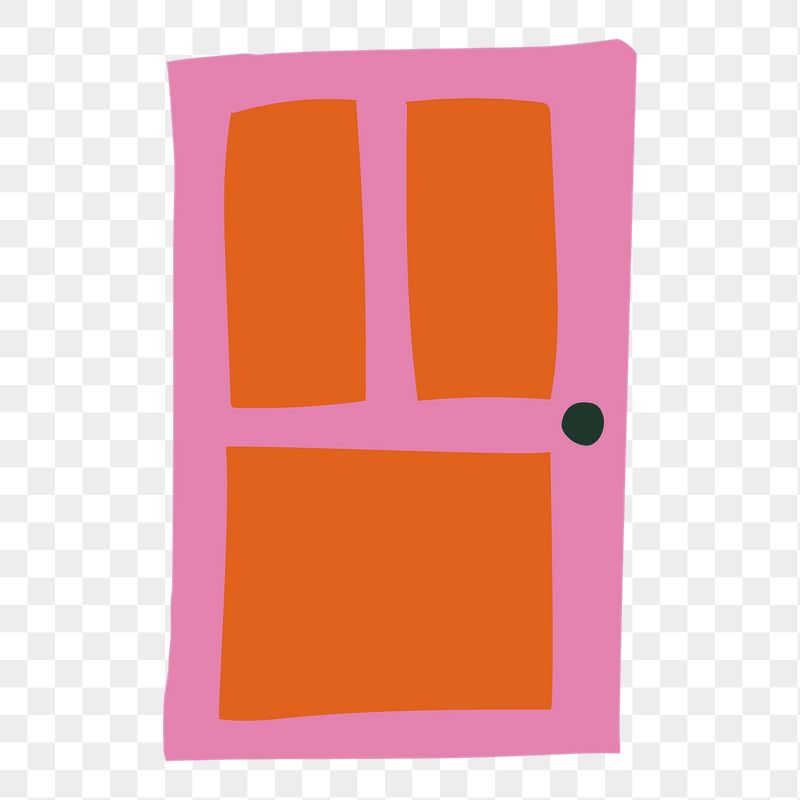 Door png sticker, home interior | Free PNG Illustration - rawpixel