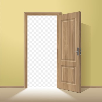 Door Wood Picture frame Euclidean vector Illustration - Vector doors 