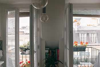 Doors Opening To A Balcony