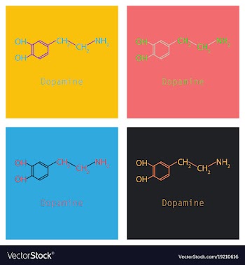 Dopamine icon vector image