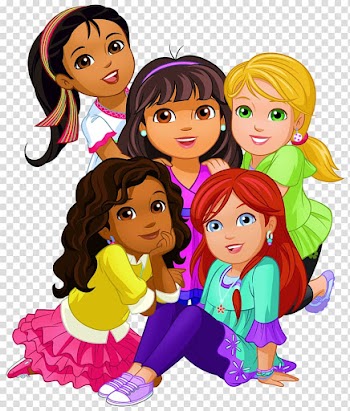 Dora the Explorer Dora and Friends: Into the City! , Dora and Friends , animated girls illustration transparent background PNG clipart