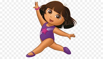Dora the Explorer Fantastic Gymnastics Nick Jr. Image - gymnastics 