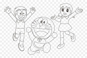 Doraemon Nobita Nobi Drawing Shizuka Minamoto - doraemon 