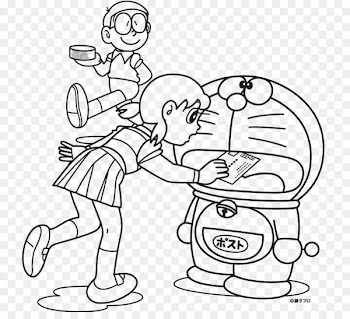 Doraemon Nobita Nobi Shizuka Minamoto Drawing Art - doraemon 