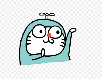 Doraemon Sticker Bamboocopter - 哆 啦 A dream expression bag 