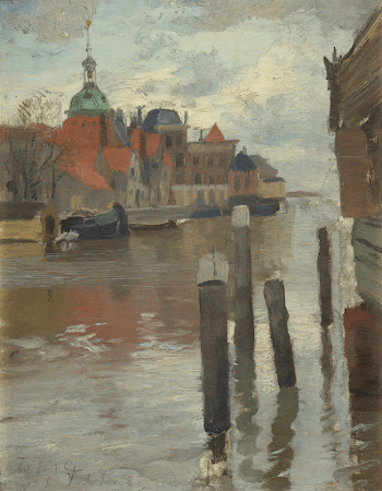 Dortrecht (1886) painting in high | Free Photo - rawpixel