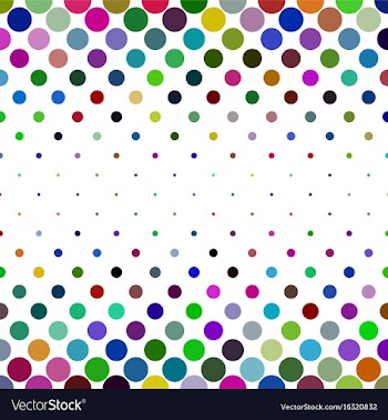 Dot pattern background - abstract geometrical vector image