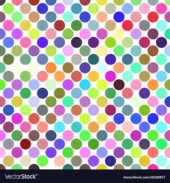 Dot pattern background - abstract geometrical vector image