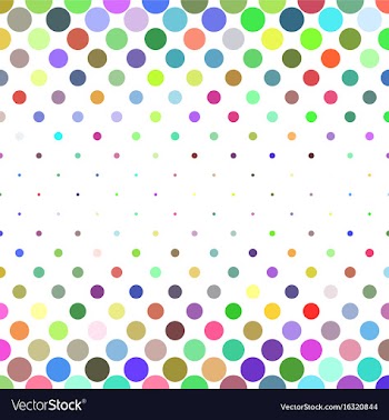 Dot pattern background - abstract geometrical vector image