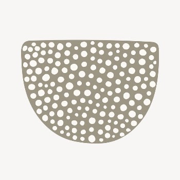 Dots collage element, abstract  | Free Vector - rawpixel