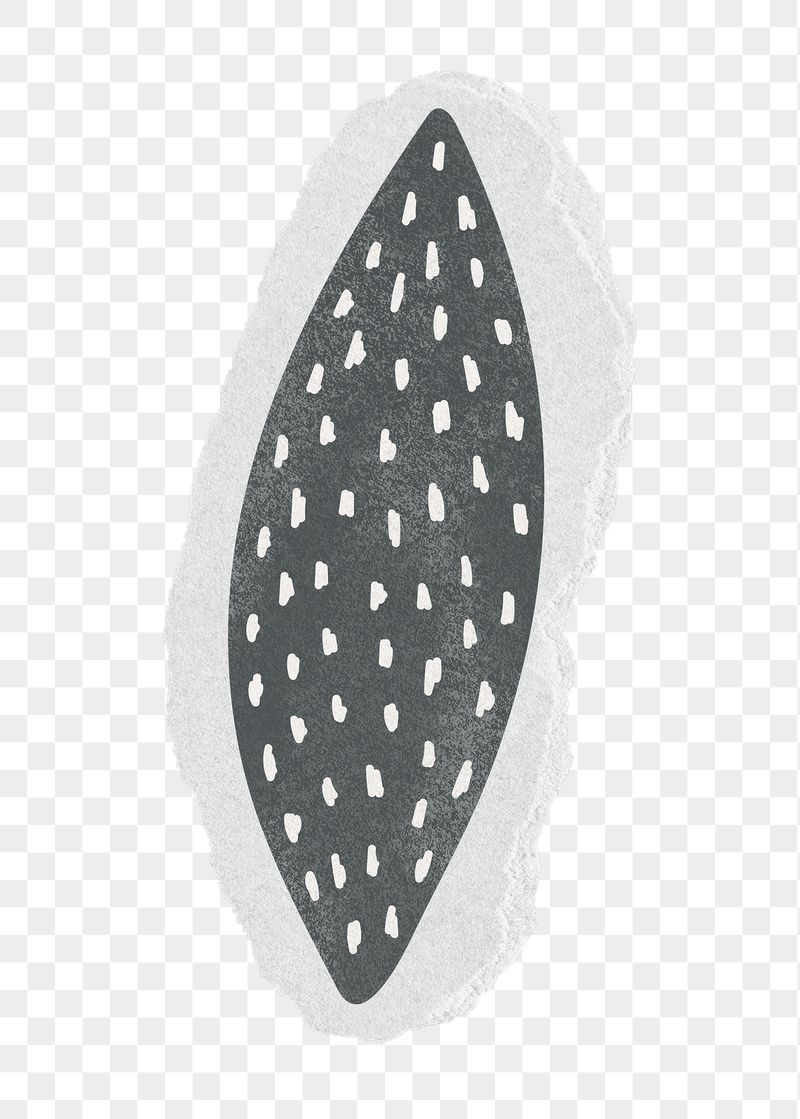 Dotted leaf png sticker, botanical | Free PNG - rawpixel