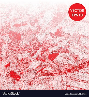 Dotted winter background Abstract snowy vector image