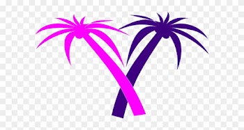Double Palm Tree Clip Art At Clkercom Vector Online - Tree