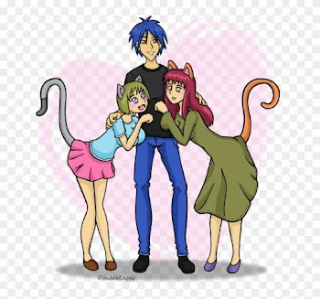 Doubleleggy Fanimecon Mammal Vertebrate Cartoon Fictional - Koneko Chan Nyan Neko Sugar Girls