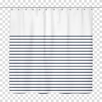 Douchegordijn White Material, stripe watercolor transparent background PNG clipart