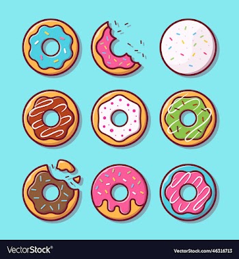 doughnut donut cartoon