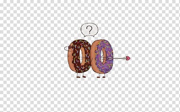 Doughnut Purple Dessert Candy, Purple donut transparent background PNG clipart