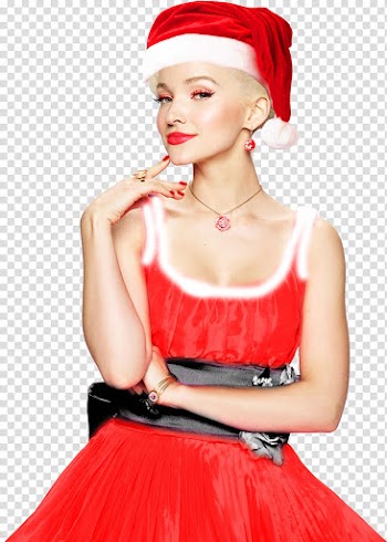 Dove Cameron  Hairspray Live Christmas transparent background PNG clipart