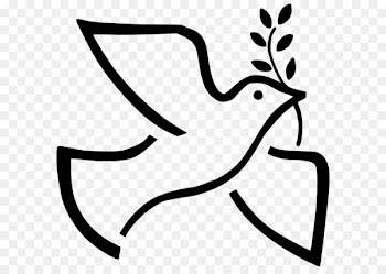 Doves as symbols Peace symbols Columbidae Olive branch Clip art - funeral 