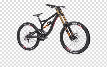 Downhill mountain biking Bicycle Frames Downhill bike Mountain bike, Bicycle transparent background PNG clipart