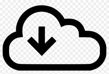 Download Arrow Down Cloud Data Stream Storage Comments - Emblem