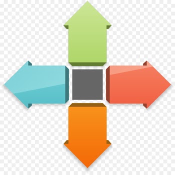 Download Arrow Icon - Cross arrow 