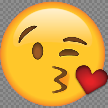 Download Blow Kiss Emoji Icon | Emoji Island