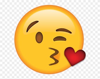 Download Blow Kiss Emoji - Kiss Emoji