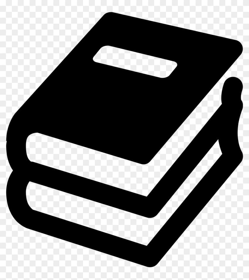 Download Book Stack Icon Free Clipart Library Library - Book Icon Transparent Background