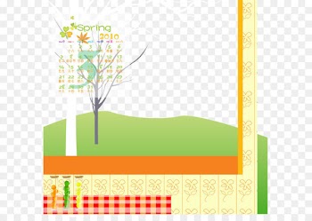 Download Cartoon Graphic design - Cartoon calendar frame 