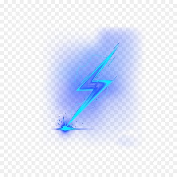 Download Cartoon Wallpaper - Blue Lightning 