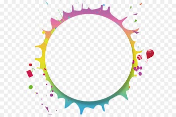 Download Clip art - Colorful circular background material 