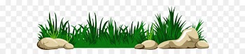 Download Clip art - Grass with Rocks Transparent PNG Clipart 