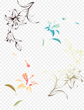 Download Clip art - lily 