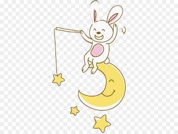 Download Clip art - Lovely rabbit 
