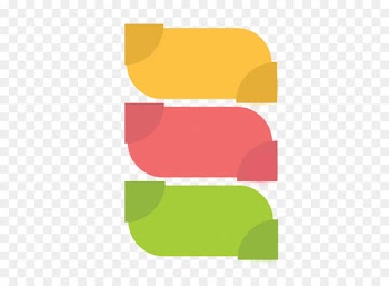 Download Clip art - PPT tricolor leaf-shaped decorative pattern 