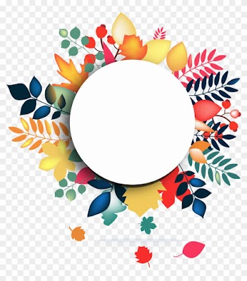 Download Clip Art - Watercolor Flower Frame Png