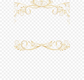 Download Computer file - Vintage gold lace border vector 