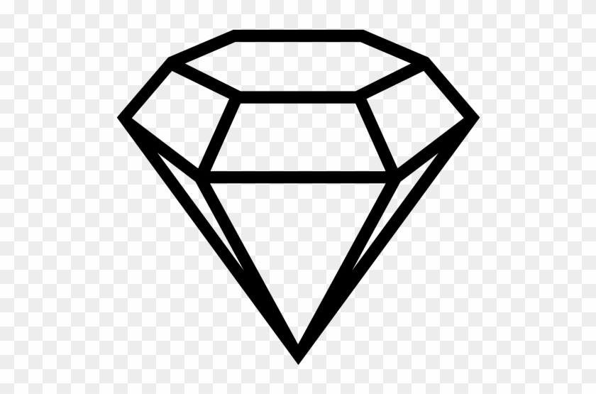 Download - Diamond Icon Outline Eps