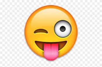 Download Emoticons Whatsapp Png Clipart Image - Wink Tongue Out Emoji
