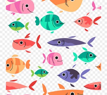 Download Euclidean vector Fish Drawing - Vector little fish 