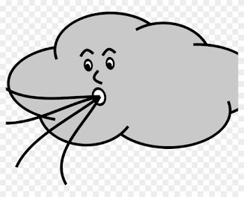 Download Fetching Cloud Blowing Wind Clip Art - Download Fetching Cloud Blowing Wind Clip Art