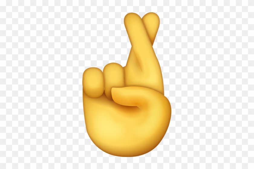 Download Fingers Crossed Emoji Iconiphone Emoji Icon - Fingers Crossed Emoji Png