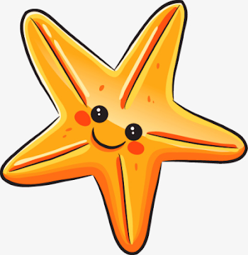 Download Free png Cartoon Starfish PNG Images | Vectors and PSD ...